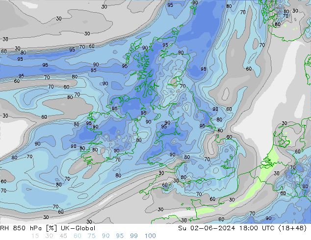 RV 850 hPa UK-Global zo 02.06.2024 18 UTC