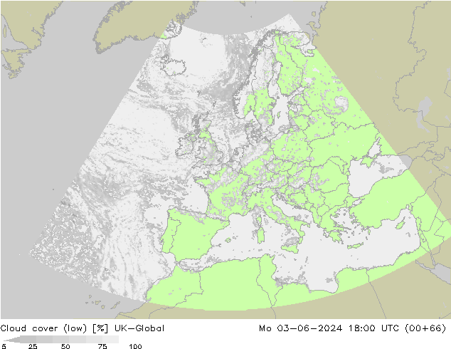 Nuages (bas) UK-Global lun 03.06.2024 18 UTC