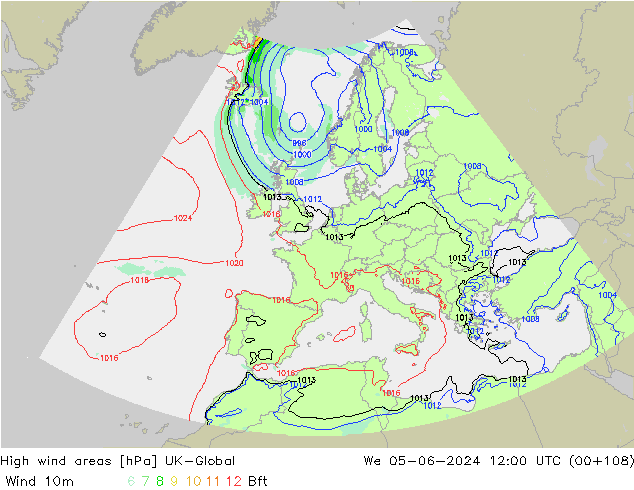 High wind areas UK-Global St 05.06.2024 12 UTC