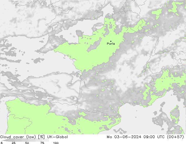 Nuages (bas) UK-Global lun 03.06.2024 09 UTC