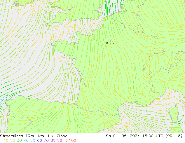 Streamlines 10m UK-Global So 01.06.2024 15 UTC