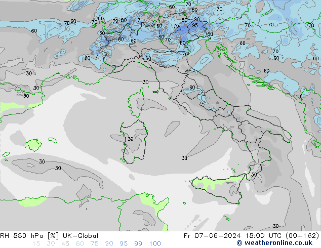 RV 850 hPa UK-Global vr 07.06.2024 18 UTC