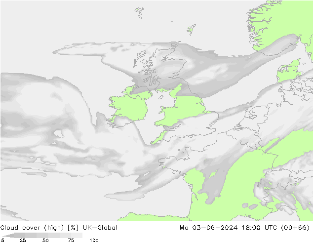 zachmurzenie (wysokie) UK-Global pon. 03.06.2024 18 UTC