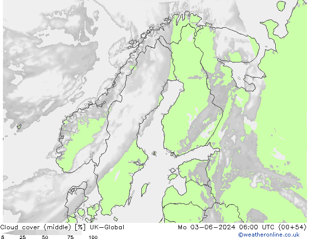 Cloud cover (middle) UK-Global Mo 03.06.2024 06 UTC