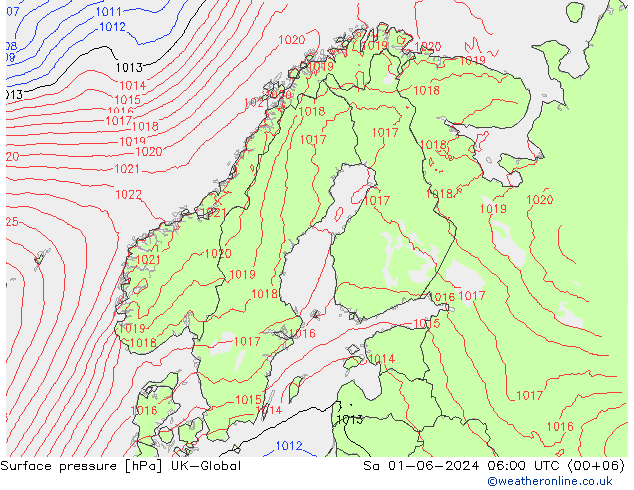 ciśnienie UK-Global so. 01.06.2024 06 UTC