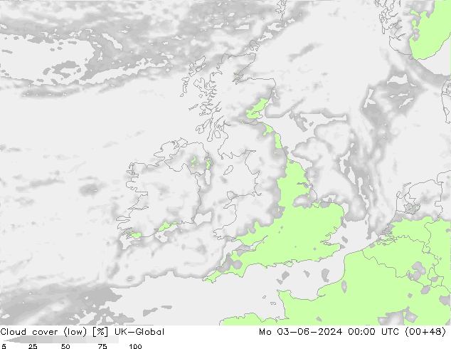 nízká oblaka UK-Global Po 03.06.2024 00 UTC