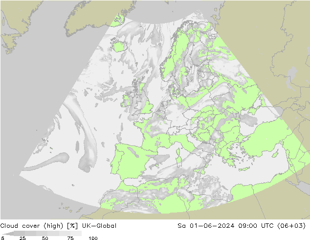 nuvens (high) UK-Global Sáb 01.06.2024 09 UTC