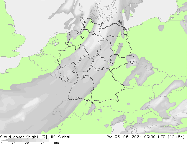 Nubes altas UK-Global mié 05.06.2024 00 UTC
