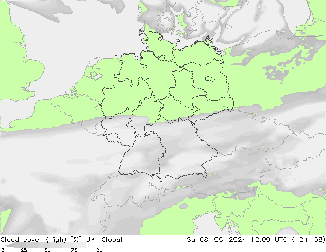 Wolken (hohe) UK-Global Sa 08.06.2024 12 UTC
