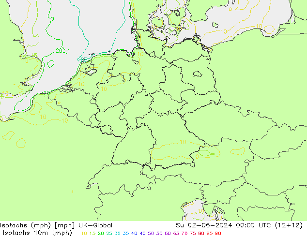 Isotachen (mph) UK-Global zo 02.06.2024 00 UTC