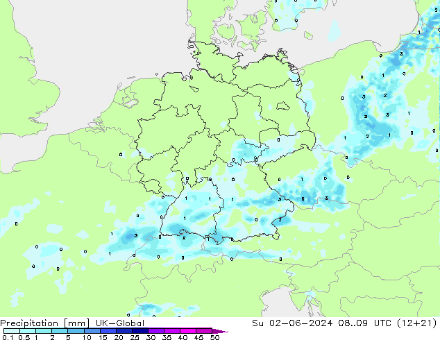 Srážky UK-Global Ne 02.06.2024 09 UTC