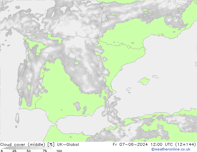 Nubi medie UK-Global ven 07.06.2024 12 UTC