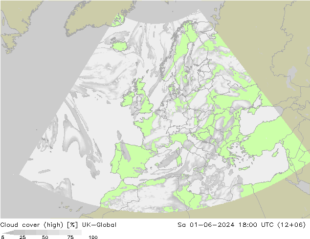 Cloud cover (high) UK-Global Sa 01.06.2024 18 UTC