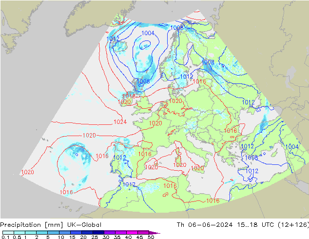 precipitação UK-Global Qui 06.06.2024 18 UTC