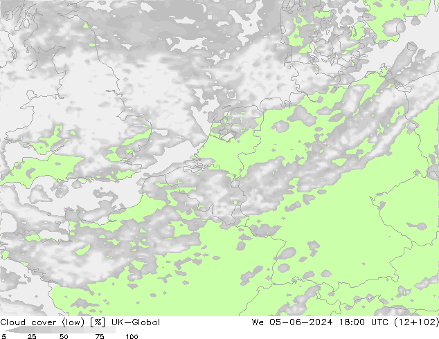 Nubes bajas UK-Global mié 05.06.2024 18 UTC