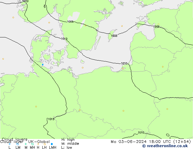 Wolkenschichten UK-Global Mo 03.06.2024 18 UTC