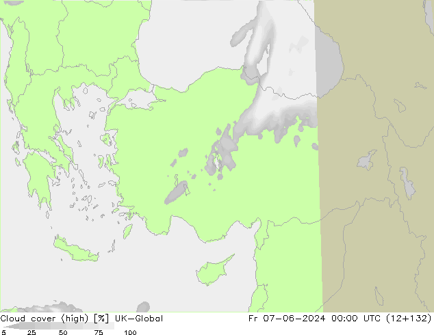 Bewolking (Hoog) UK-Global vr 07.06.2024 00 UTC