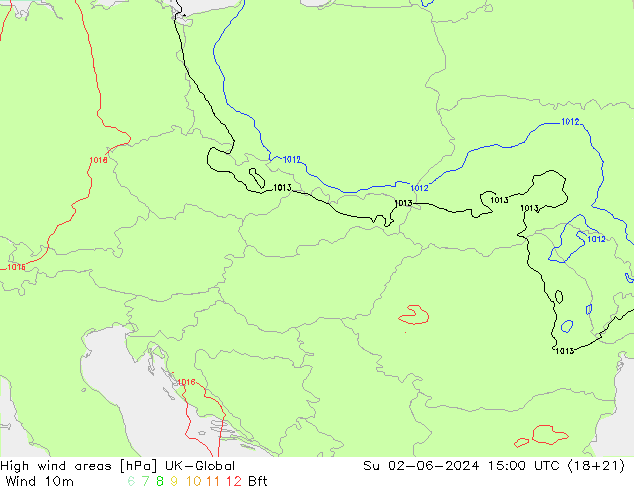 High wind areas UK-Global  02.06.2024 15 UTC