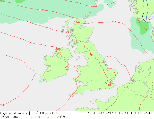 yüksek rüzgarlı alanlar UK-Global Paz 02.06.2024 18 UTC