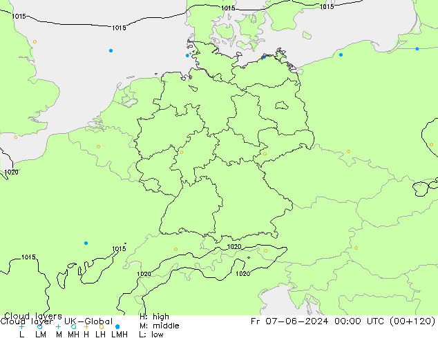 Cloud layer UK-Global Cu 07.06.2024 00 UTC