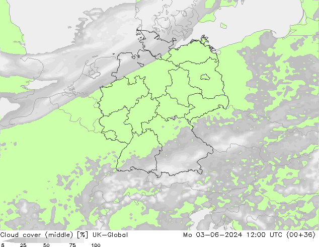 Nubes medias UK-Global lun 03.06.2024 12 UTC