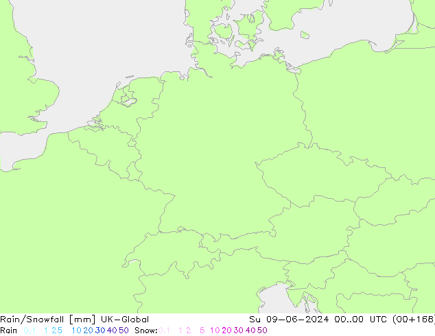 Rain/Snowfall UK-Global Ne 09.06.2024 00 UTC