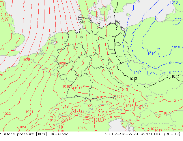 Bodendruck UK-Global So 02.06.2024 02 UTC