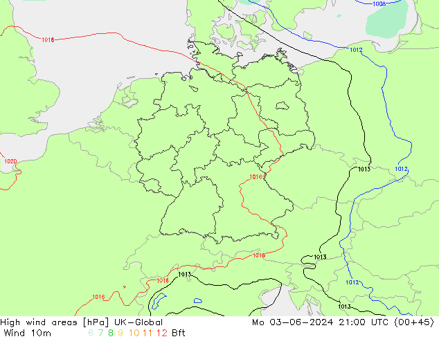 High wind areas UK-Global Po 03.06.2024 21 UTC