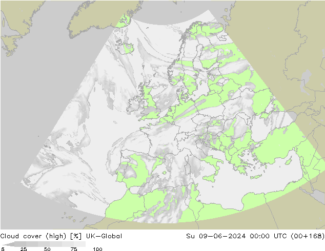 Bulutlar (yüksek) UK-Global Paz 09.06.2024 00 UTC