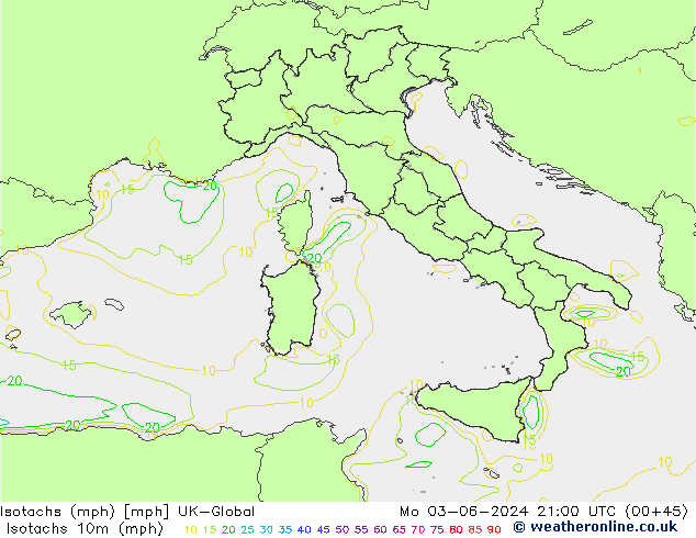 Isotachs (mph) UK-Global  03.06.2024 21 UTC