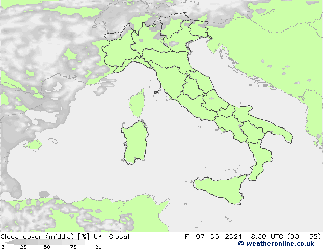 облака (средний) UK-Global пт 07.06.2024 18 UTC