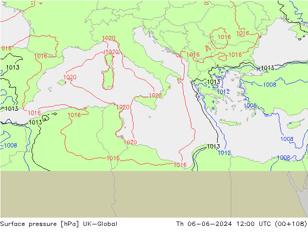 pressão do solo UK-Global Qui 06.06.2024 12 UTC