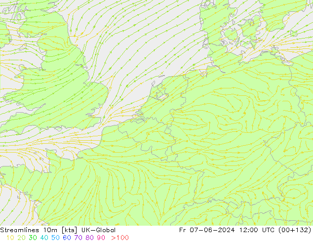 Rüzgar 10m UK-Global Cu 07.06.2024 12 UTC