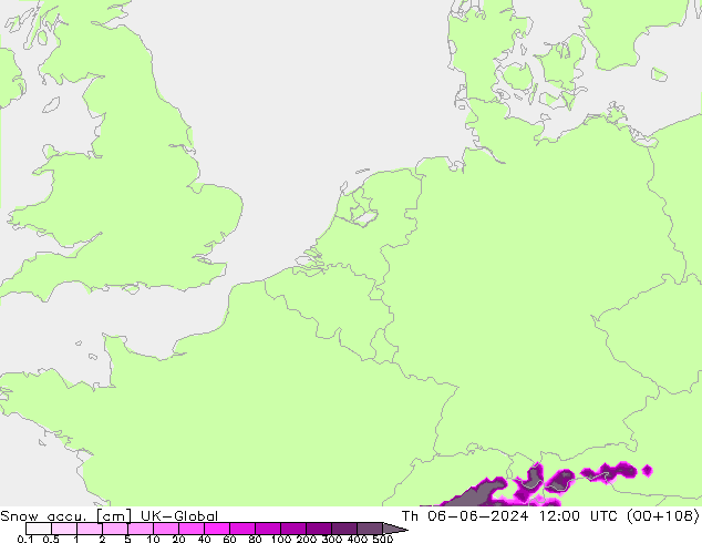 Snow accu. UK-Global Qui 06.06.2024 12 UTC
