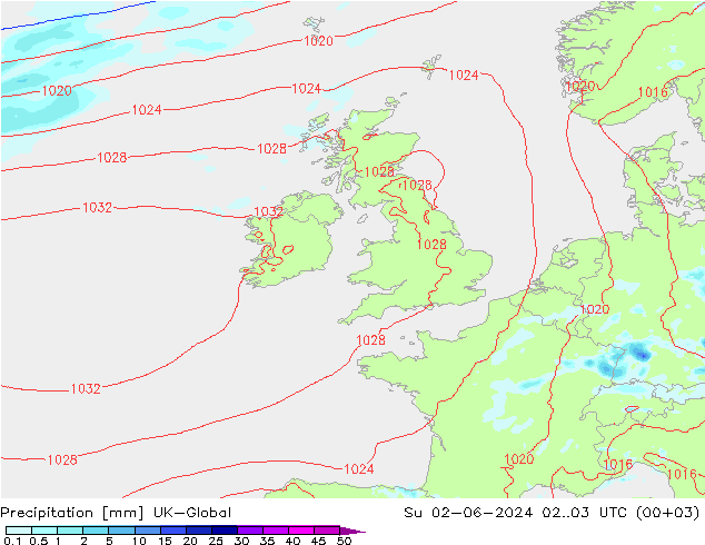 precipitação UK-Global Dom 02.06.2024 03 UTC