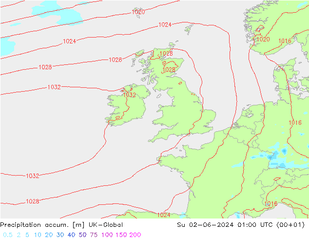 Precipitation accum. UK-Global Вс 02.06.2024 01 UTC