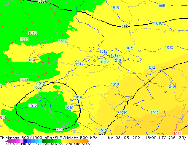Thck 500-1000hPa UK-Global Po 03.06.2024 15 UTC