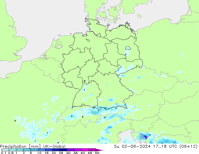 Niederschlag UK-Global So 02.06.2024 18 UTC