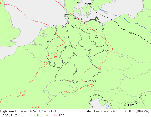 High wind areas UK-Global Po 03.06.2024 06 UTC