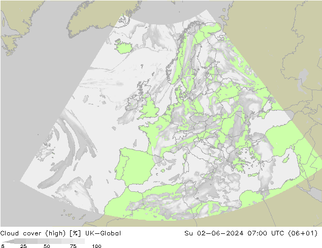 Nuages (élevé) UK-Global dim 02.06.2024 07 UTC