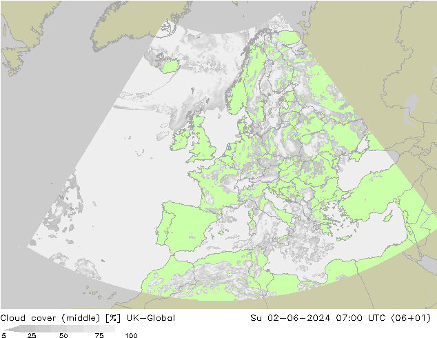 Cloud cover (middle) UK-Global Su 02.06.2024 07 UTC