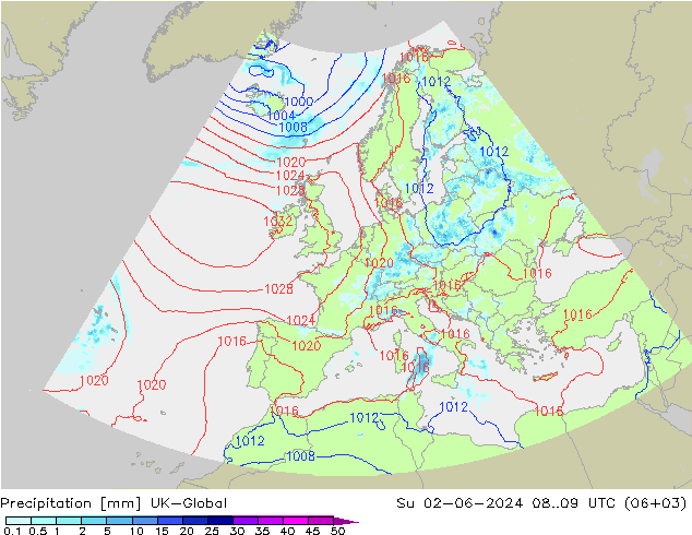 Srážky UK-Global Ne 02.06.2024 09 UTC