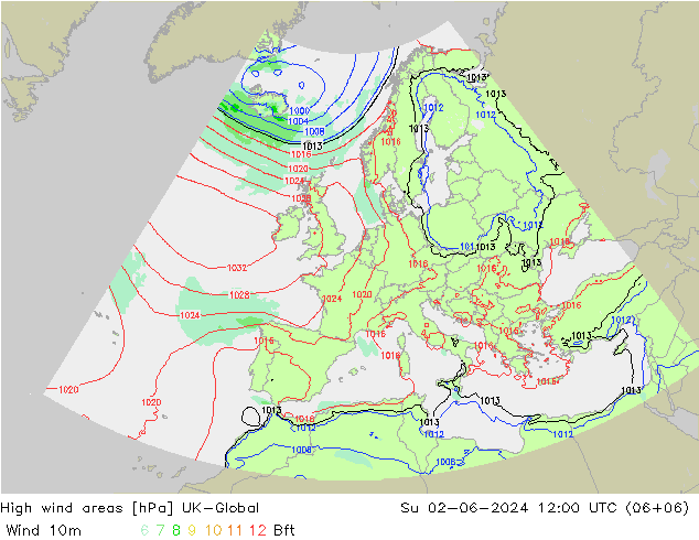 Windvelden UK-Global zo 02.06.2024 12 UTC