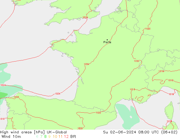 Windvelden UK-Global zo 02.06.2024 08 UTC