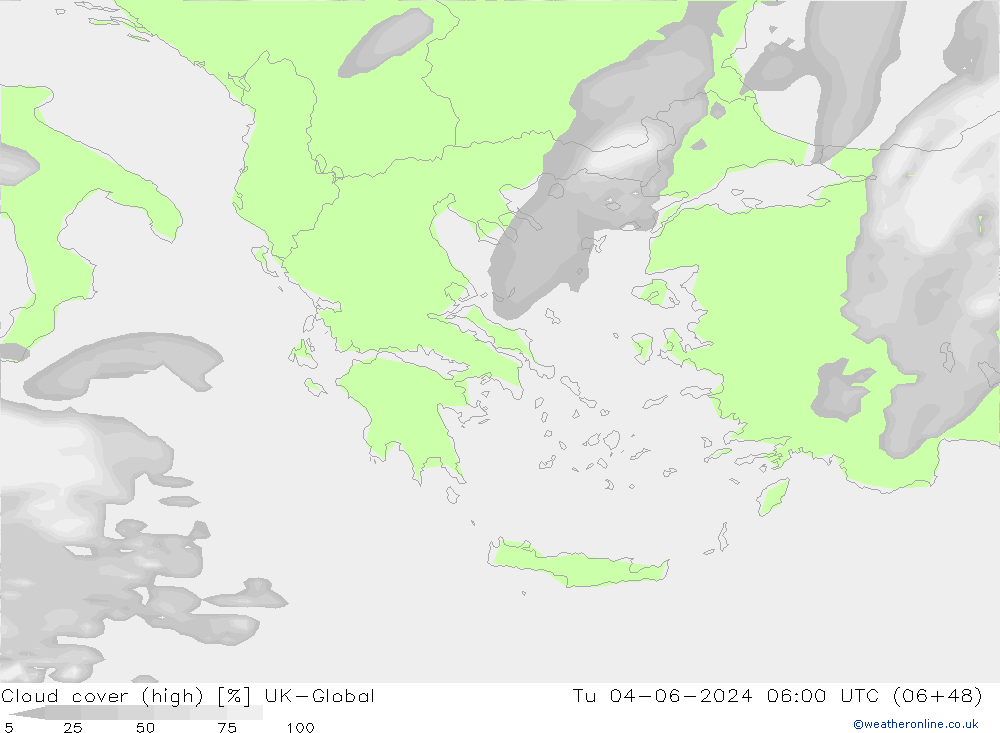 Bulutlar (yüksek) UK-Global Sa 04.06.2024 06 UTC