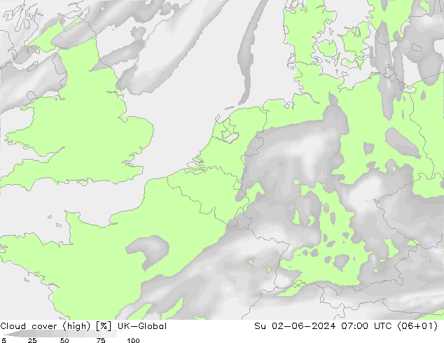 Nuages (élevé) UK-Global dim 02.06.2024 07 UTC