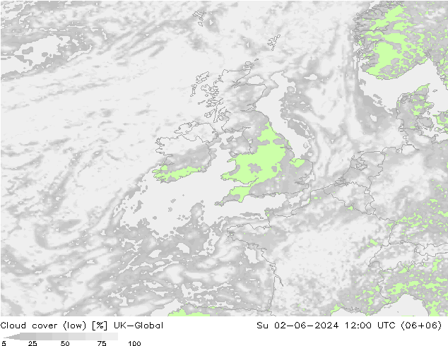 Nubi basse UK-Global dom 02.06.2024 12 UTC