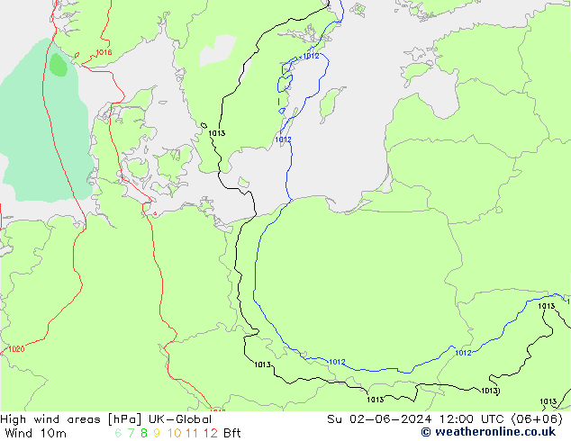High wind areas UK-Global Ne 02.06.2024 12 UTC