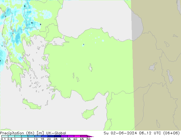 Nied. akkumuliert (6Std) UK-Global So 02.06.2024 12 UTC