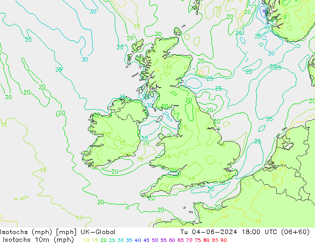 Isotachs (mph) UK-Global mar 04.06.2024 18 UTC